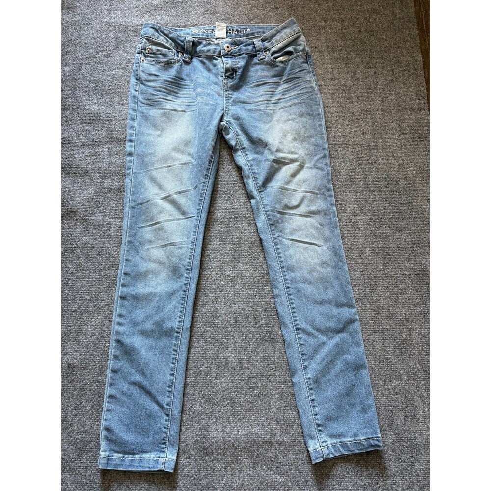 Blue Asphalt Jeans Womens Size 8 Short Light Wash Style WS-46 Blue